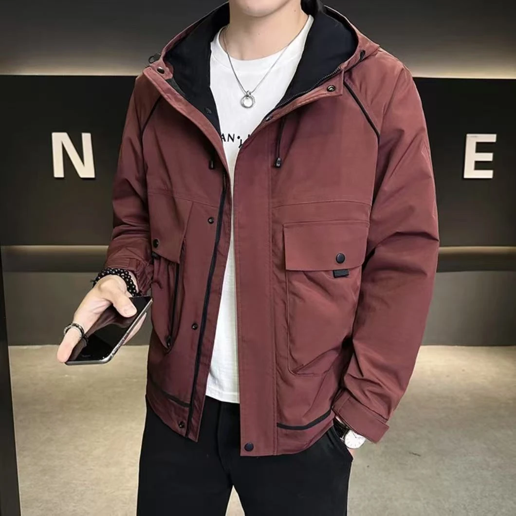 『光头臻选』2025秋季新款工装冲锋夹克外套-9802