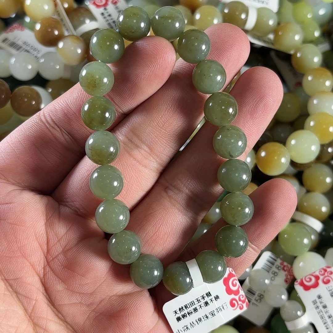 和田玉手链未镶嵌W35