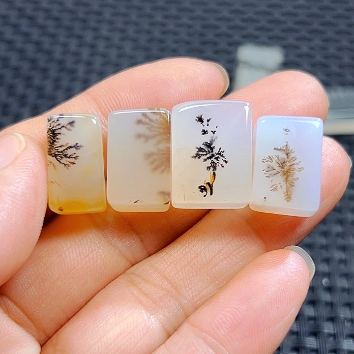 未镶嵌玛瑙/玉髓珠宝半成品