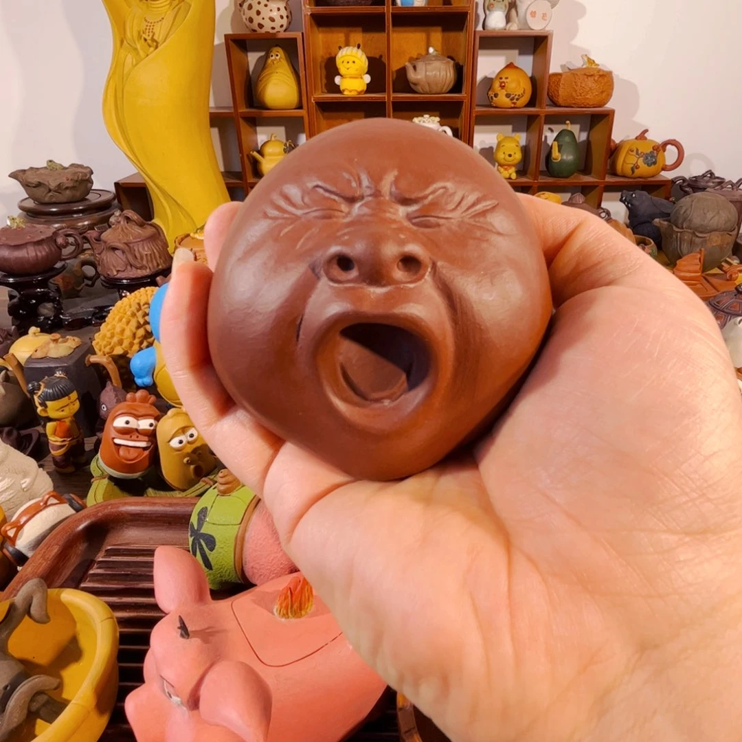 紫砂茶壶用****5纯手工制作工艺制作