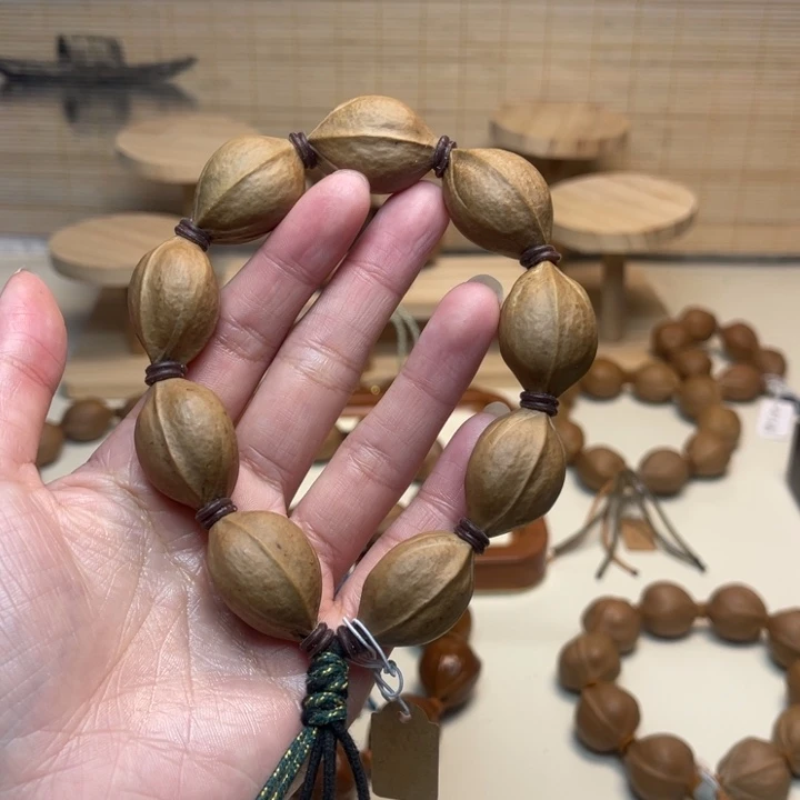 M****橄榄核手串/手链18.28精品梅林铁核