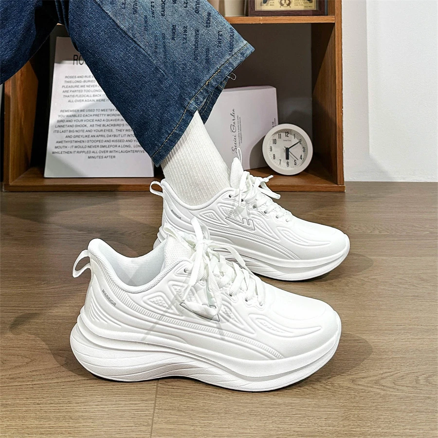 Warrior/回力男鞋厚底爆款软底休新款透气复古运动鞋ins潮流百搭