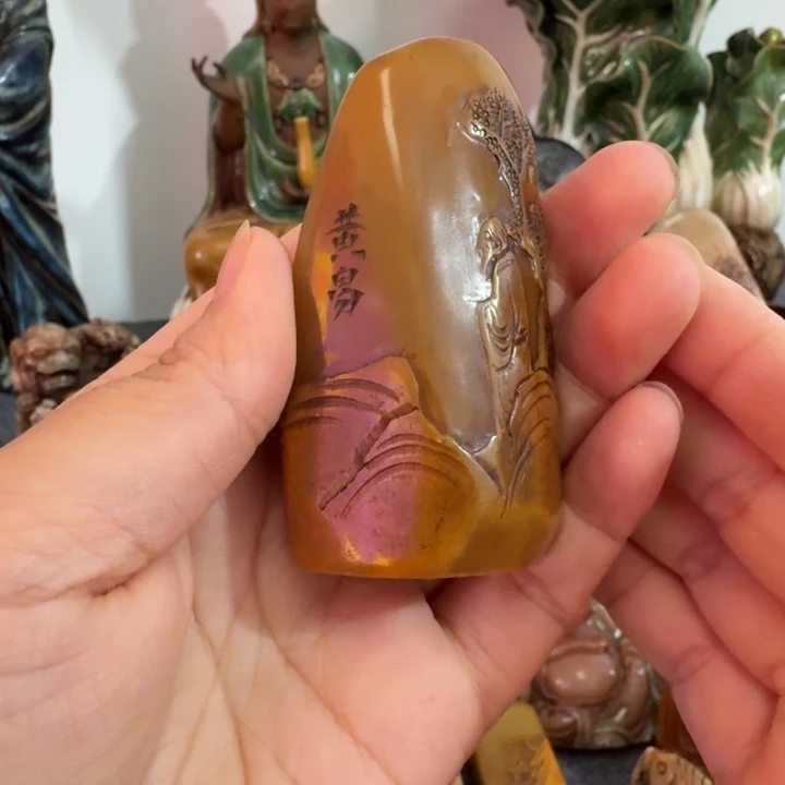 有***人石材手工艺品摆件包邮