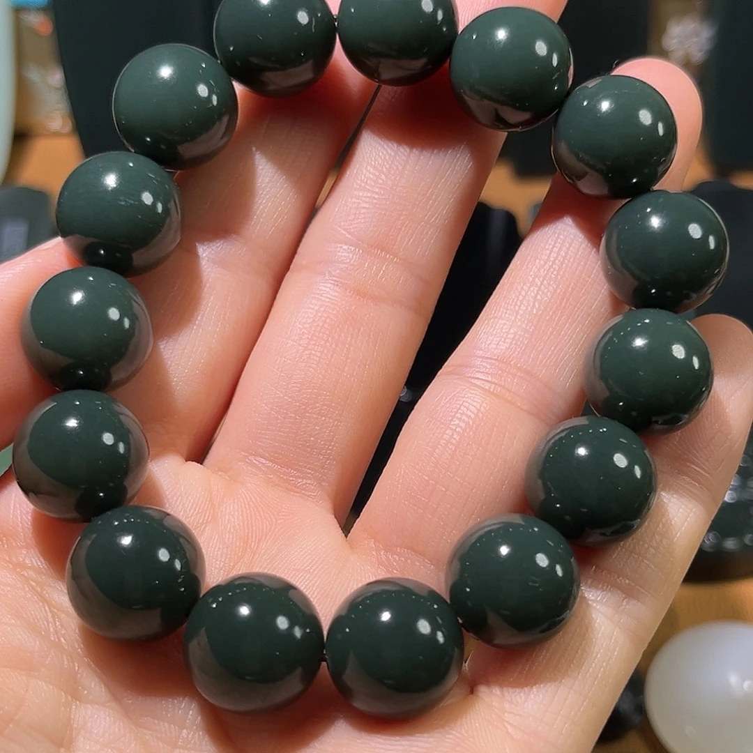 和田玉（青玉）未镶嵌颈饰