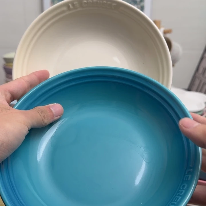 福利微瑕2个7英寸燕麦盘