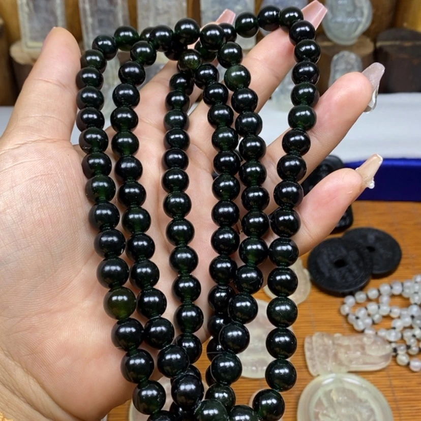 【闪购商品】蛇纹石玉颈饰未镶嵌