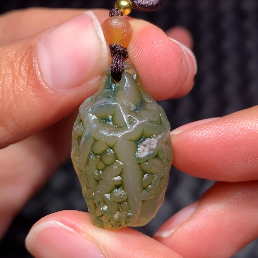 未镶嵌玛瑙/玉髓珠宝半成品禅*