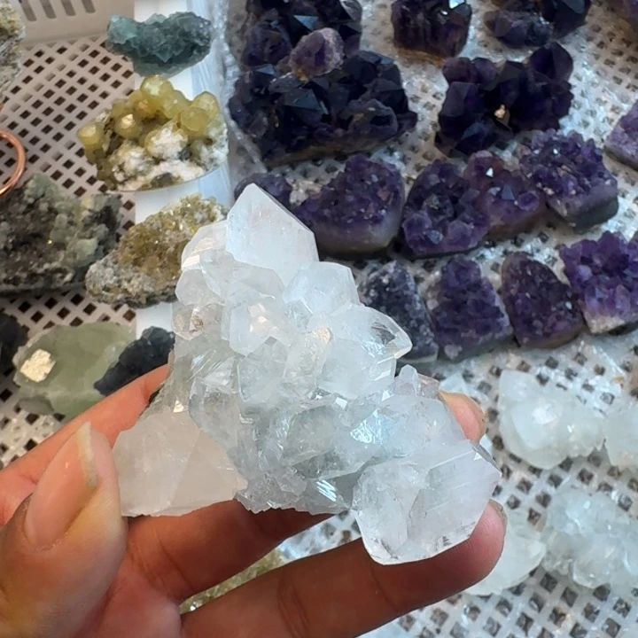 清***浅未镶嵌水晶珠宝半成品