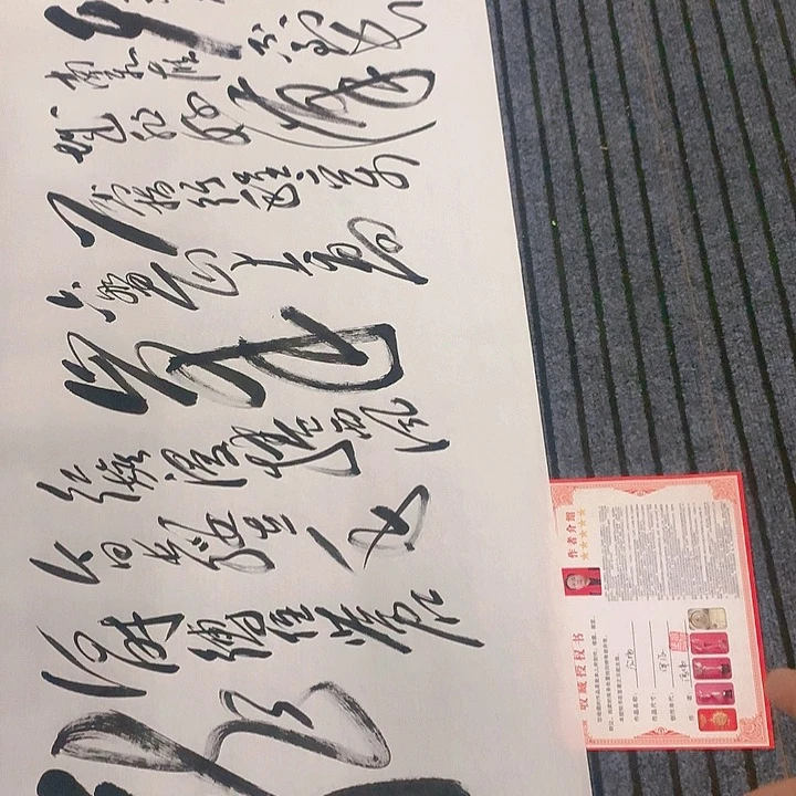 书法长****雁冯伟老师六盘山