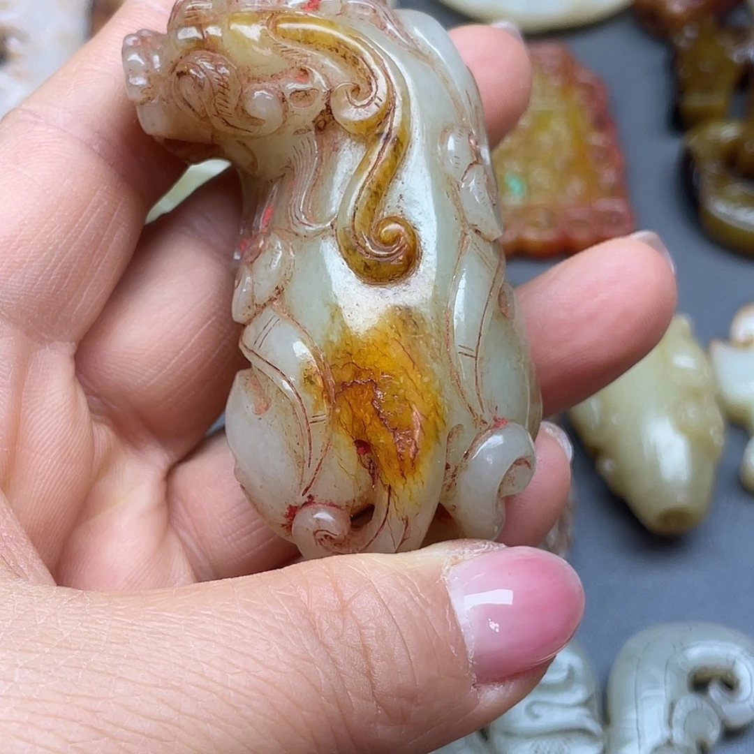 @***️和田玉未镶嵌颈饰