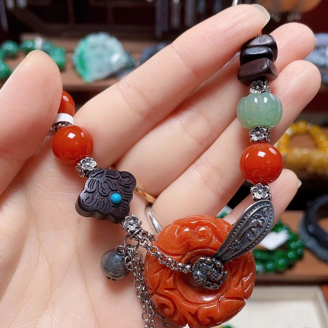 翡翠未镶嵌手链饰品