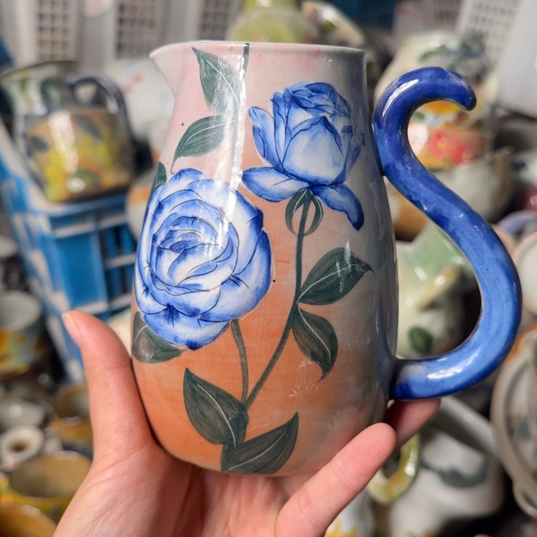 景德镇釉下彩陶瓷微瑕85