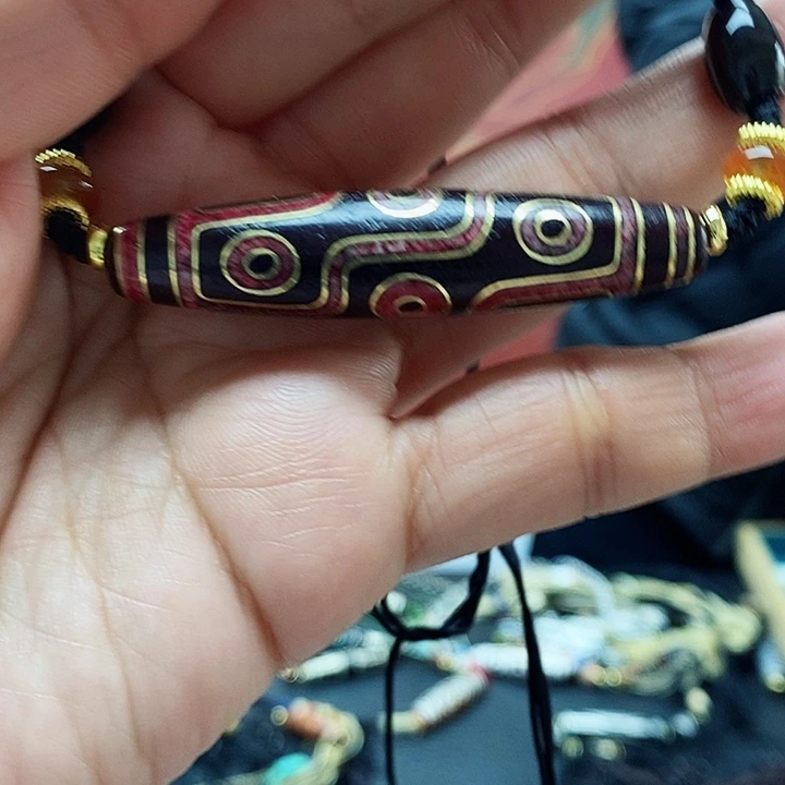 玛瑙/玉髓颈饰合金