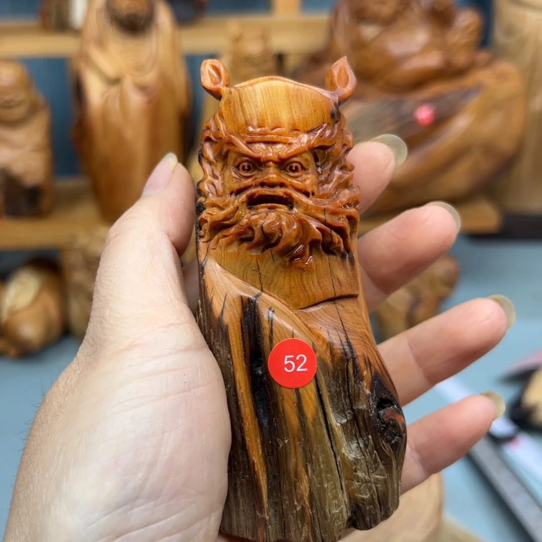 柏木崖柏木摆件手把件，33