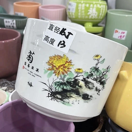 陶瓷外贸尾货多肉绿植陶瓷花盆