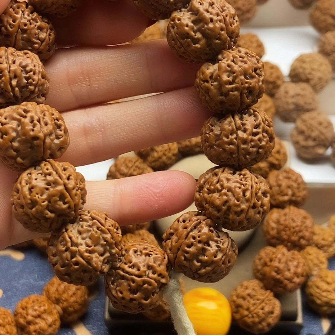 金刚菩提吊坠双龙纹