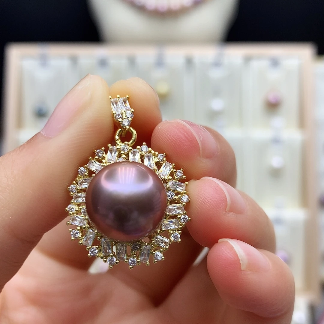 合金颈饰淡水珍珠