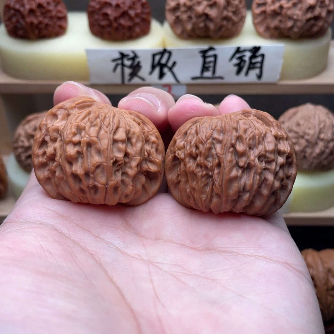 文玩核桃吊坠福利磨盘42➕交友价