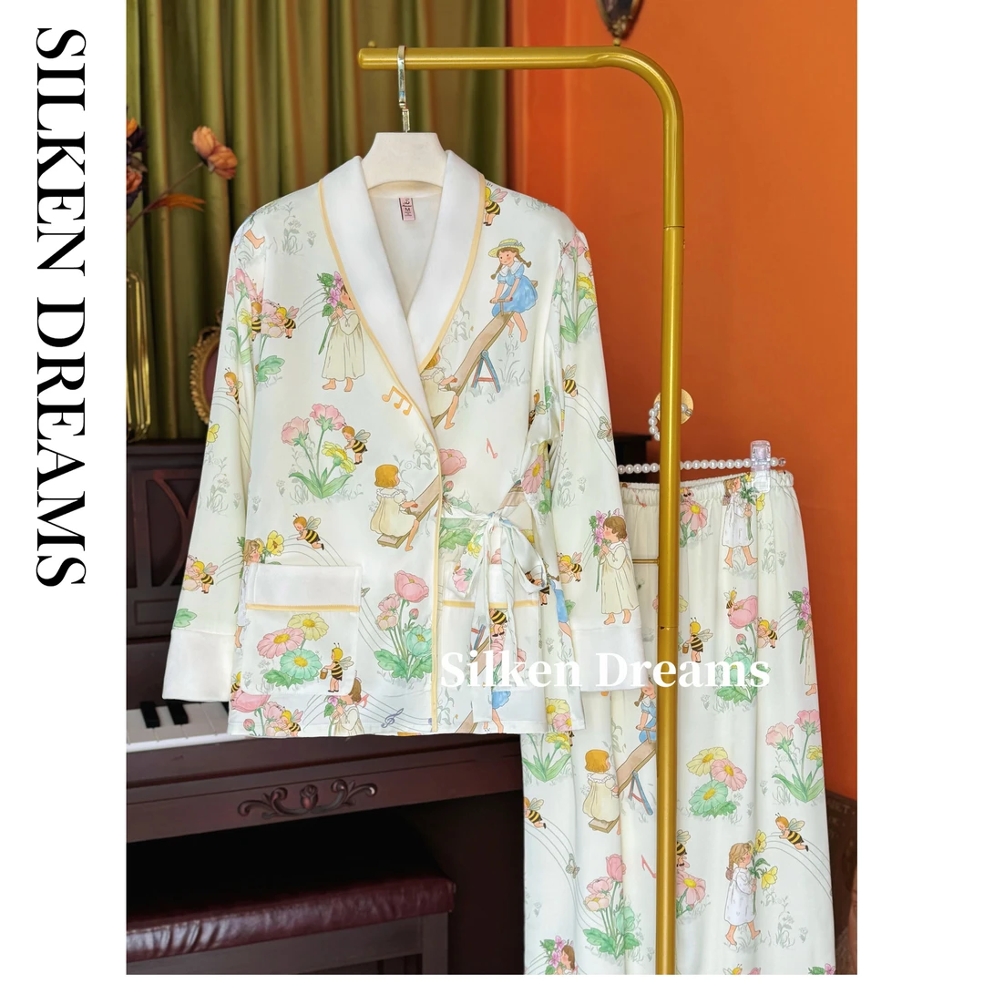 【多弗物语 | 拇指王国】秋冬轻奢休闲海岛绒加厚睡衣家居服套装6