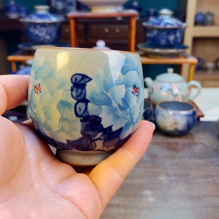 瓷片手工制作工艺精湛等