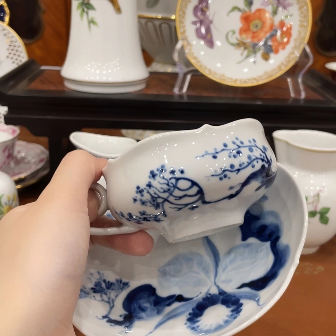 摆件中古一等红茶杯
