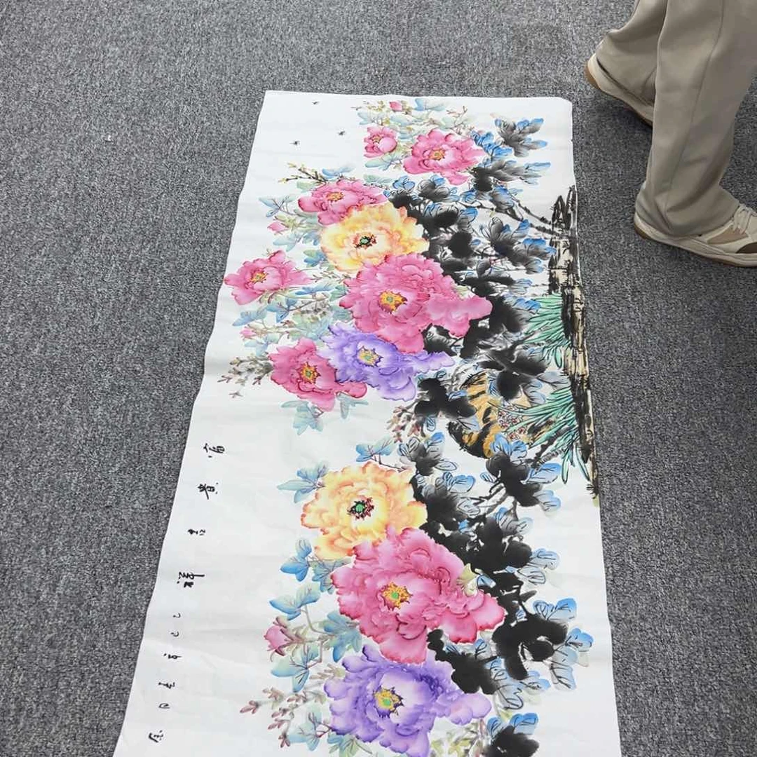 国画纯手绘字画宣纸