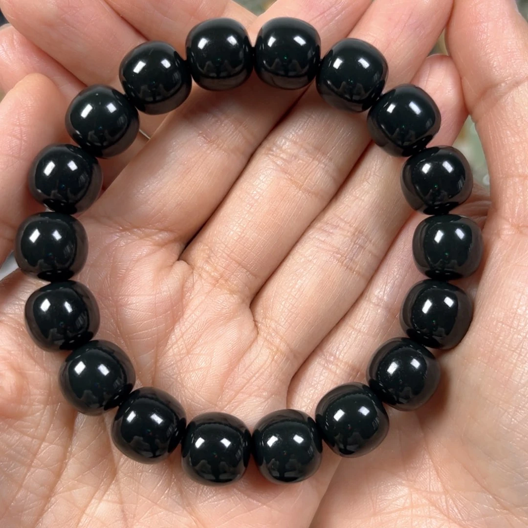 手串未镶嵌和田玉卡12老形珠珠宝级