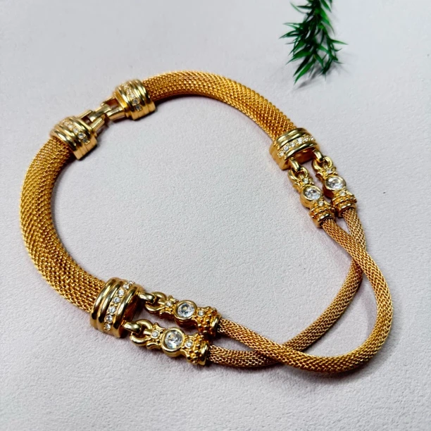 95新 Swarovski/施华洛世奇 【六六中古】孤品重工项链te2957链长43
