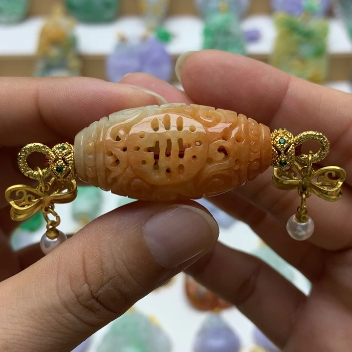 颈饰未镶嵌翡翠翡翠