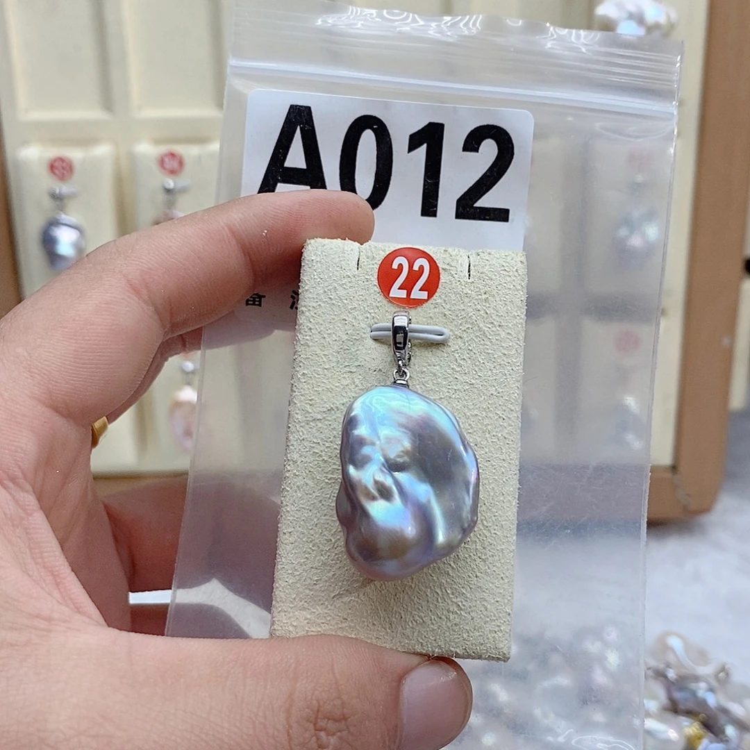 淡水珍珠颈饰银S925镶嵌