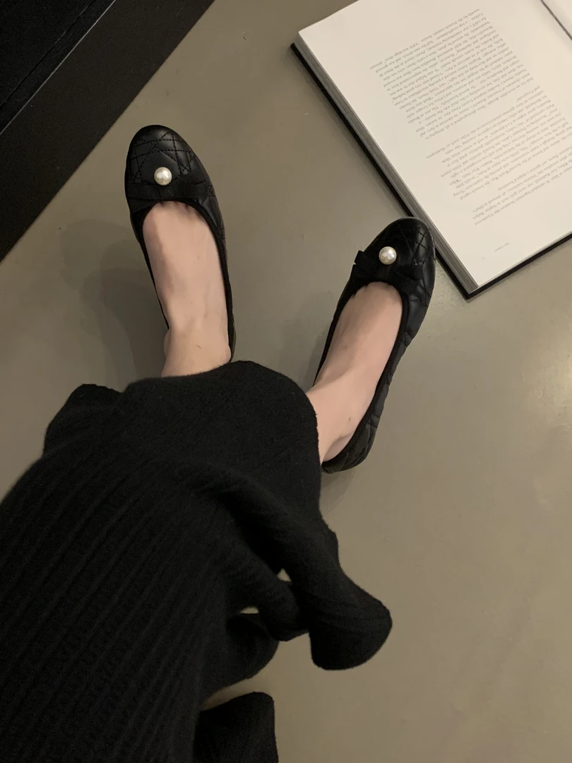 恩熙·R气质法式小香芭蕾舞单鞋136-5