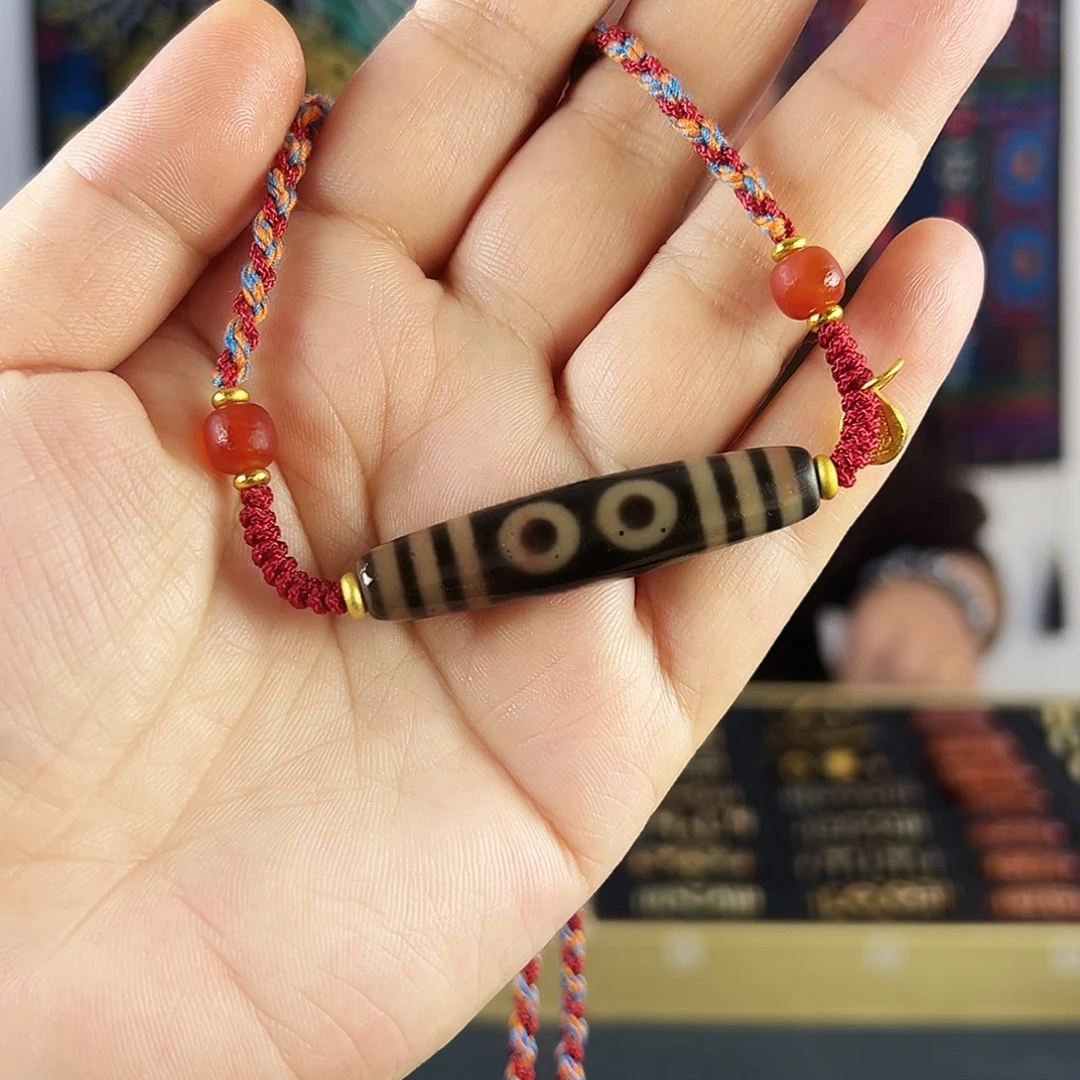 玛瑙/玉髓合金颈饰～曲贡48长