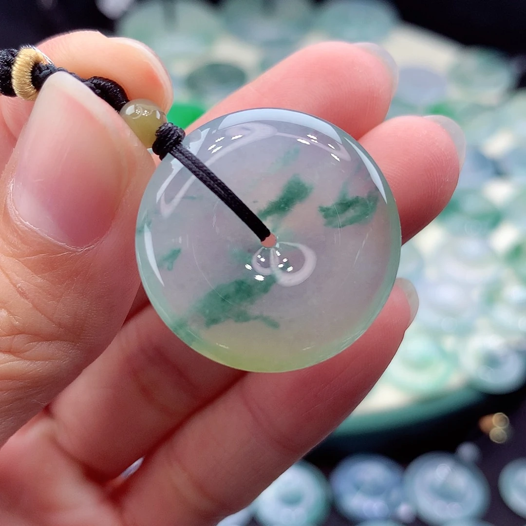 颈饰未镶嵌翡翠编号39尺寸26-5.5