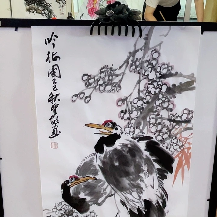 国画张圣敏先生纯手绘作品
