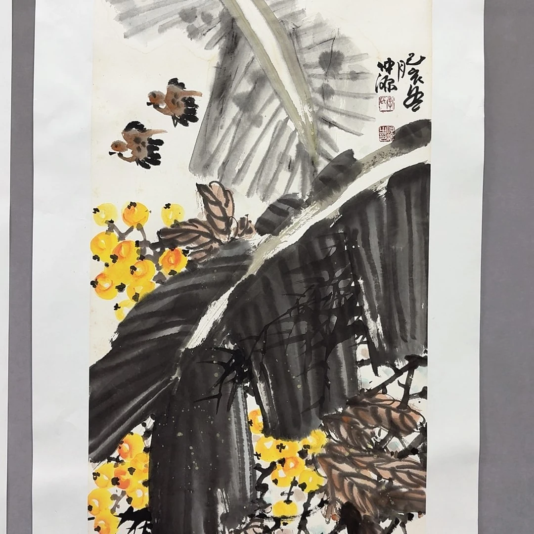 国画亲笔手绘放心去藏