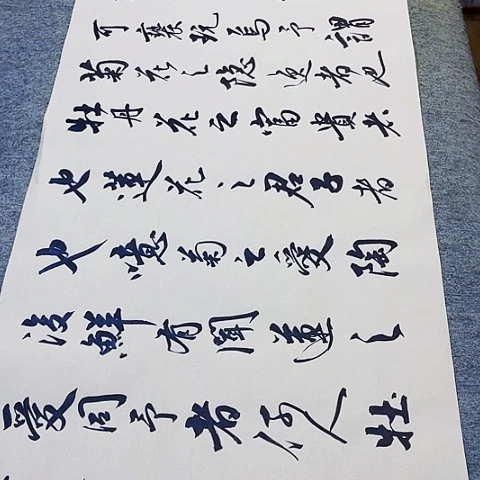 云***风爱莲说行书作品11
