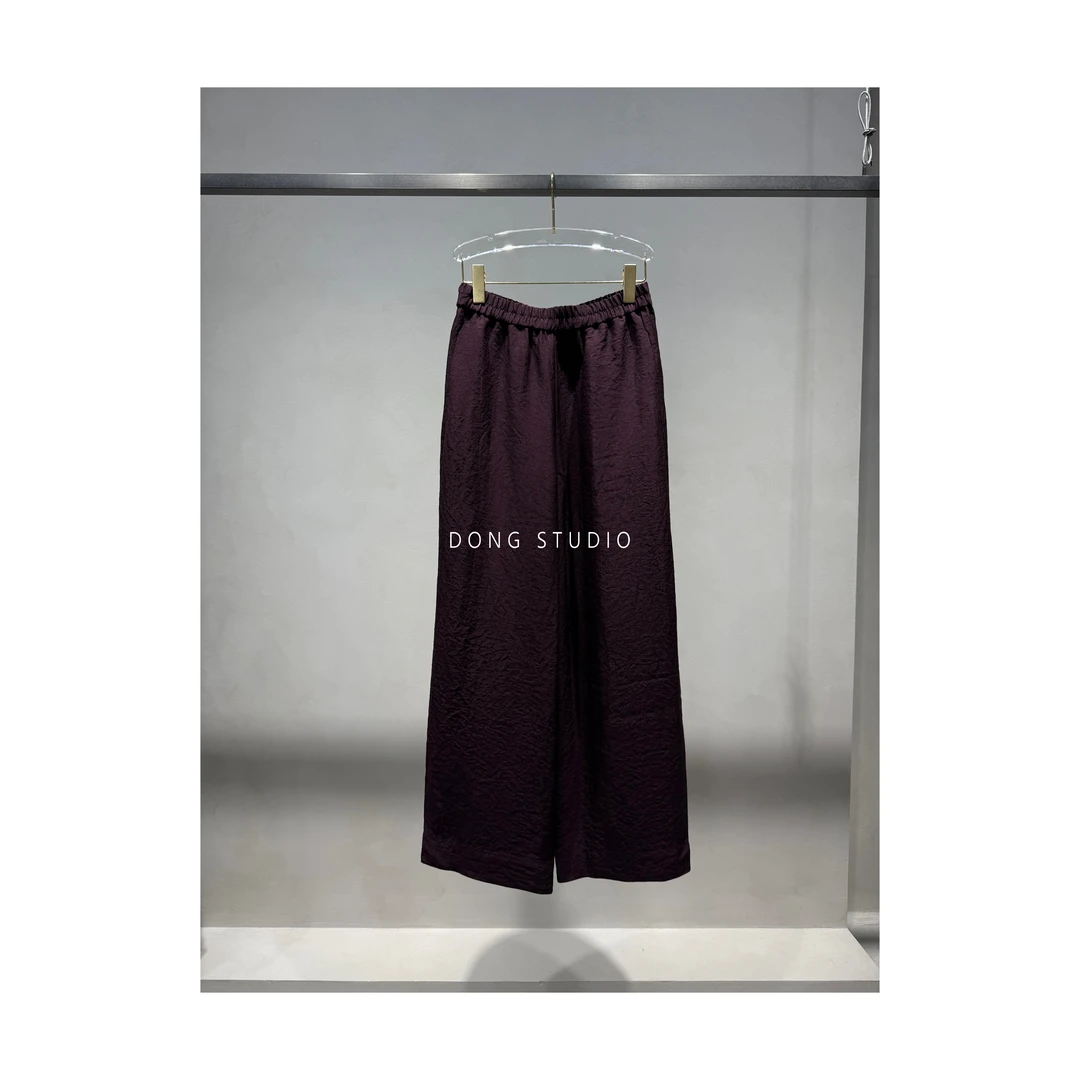 【醋酸香云纱】凉感香蕉空气裤J6387