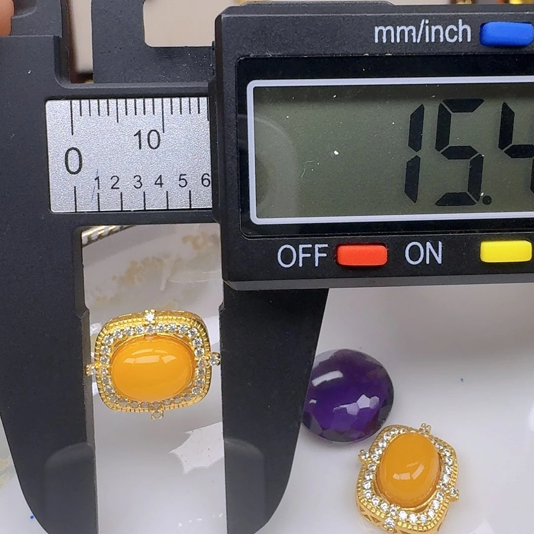 紫晶银S925镶嵌颈饰紫水晶925镶嵌124