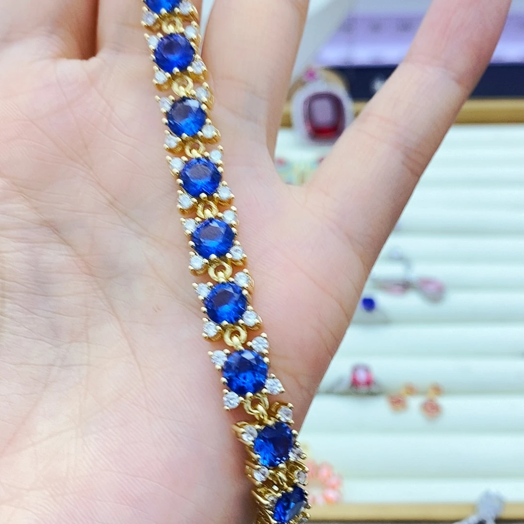 手链蓝宝石未镶嵌