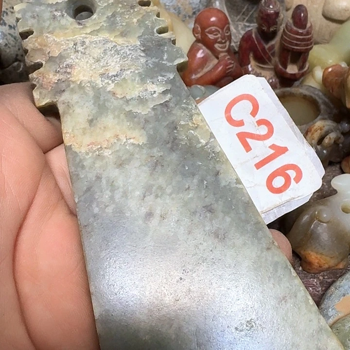 和田玉颈饰未镶嵌天***化