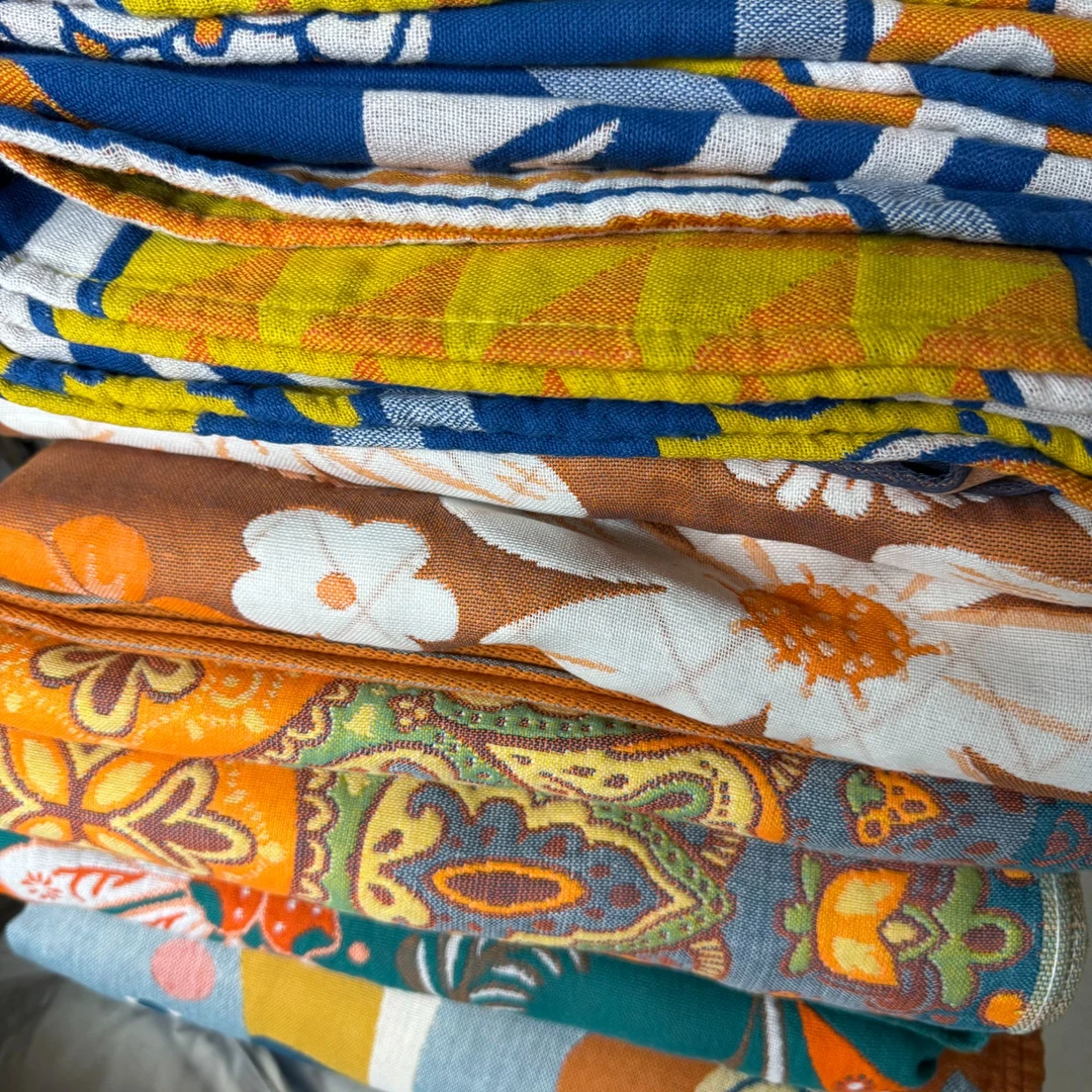 【不挑花型-多用汉麻盖毯】高端多功能工艺款四季用亲肤床盖毯