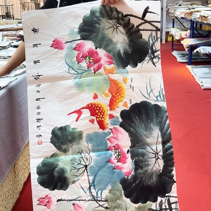 国画手绘国画作品