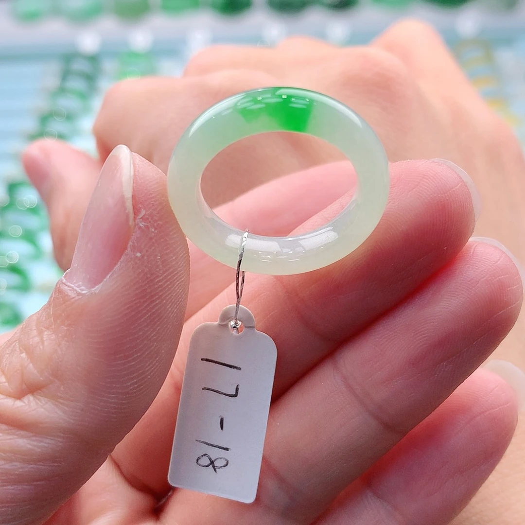 未镶嵌戒指翡翠A货缅甸翡翠