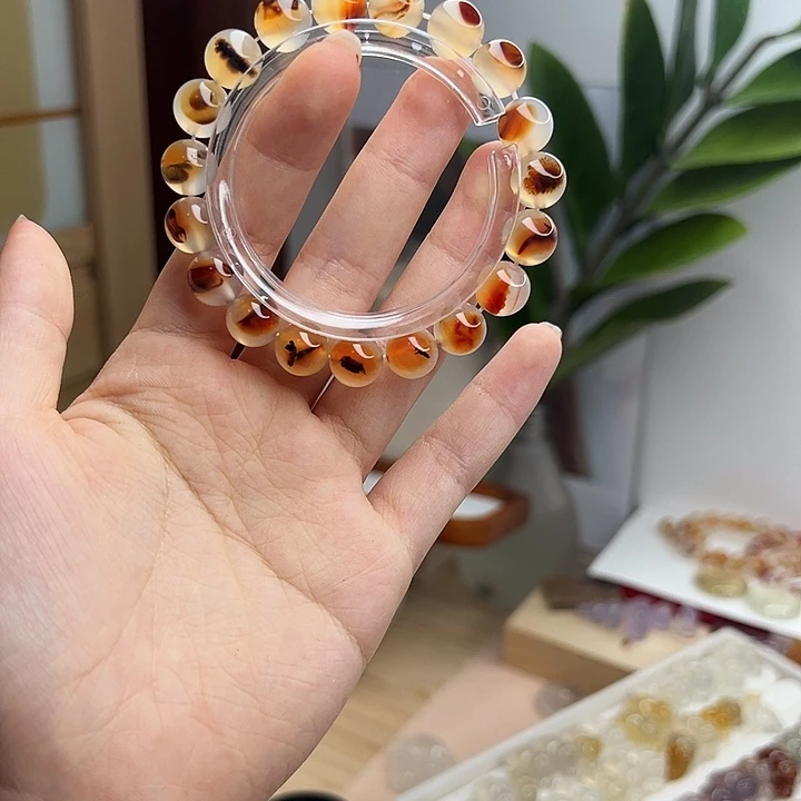 玛瑙/玉髓合金颈饰