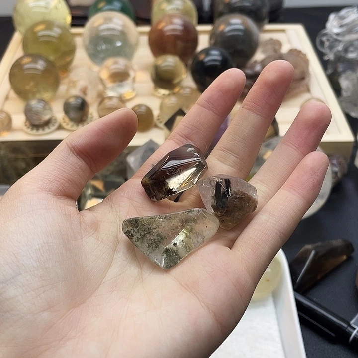 未镶嵌珠宝半成品水晶324水晶