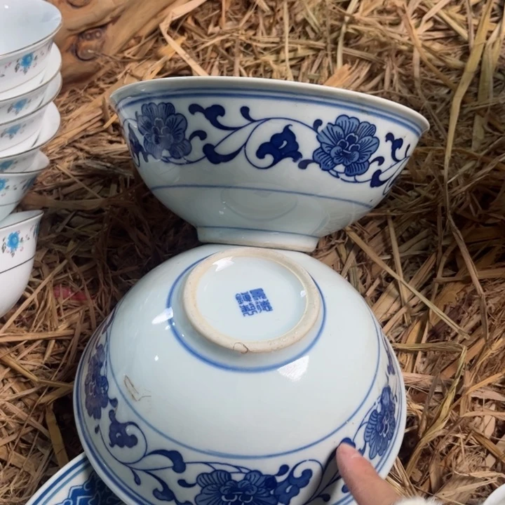 瓷片景德镇陶瓷两个