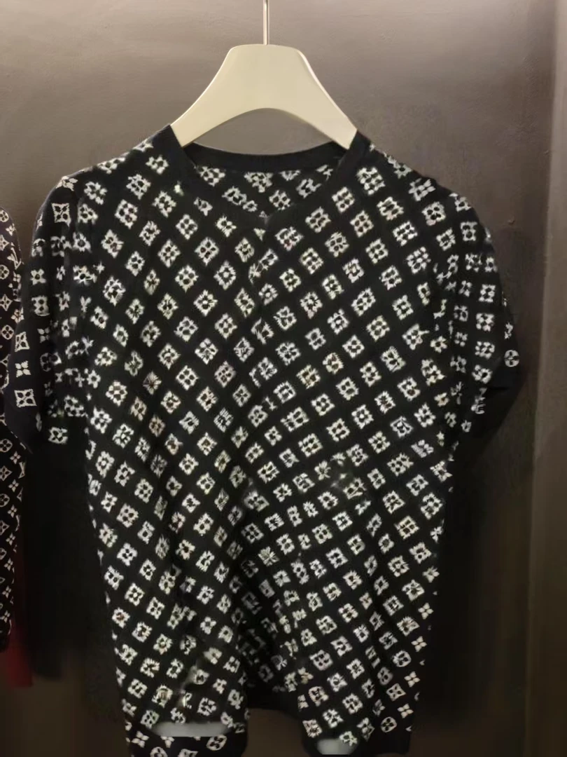 A115 圆领满花印花短袖T恤（马户）