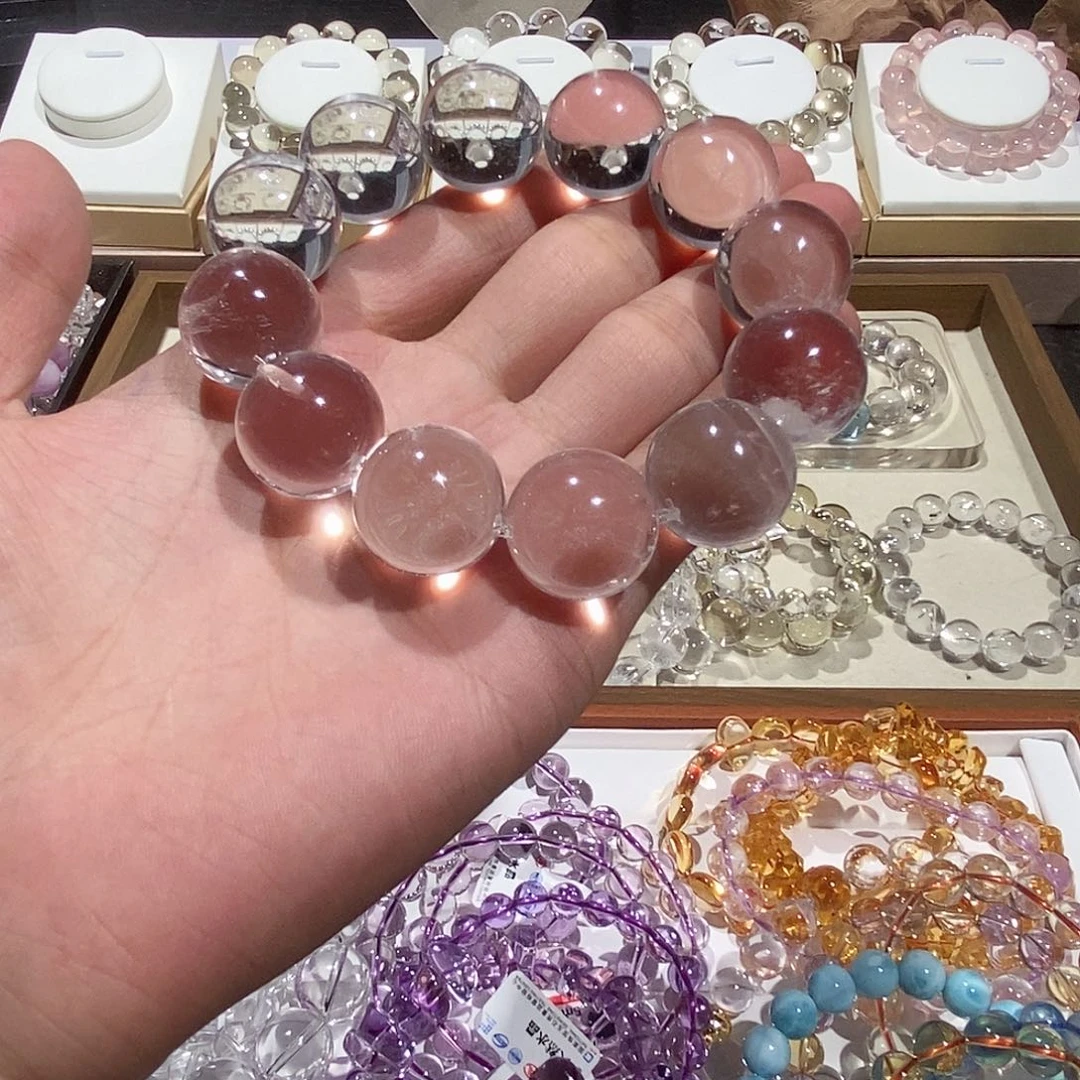 未镶嵌手链水晶定制