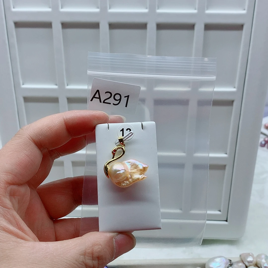 吊坠(不含链)淡水珍珠合金