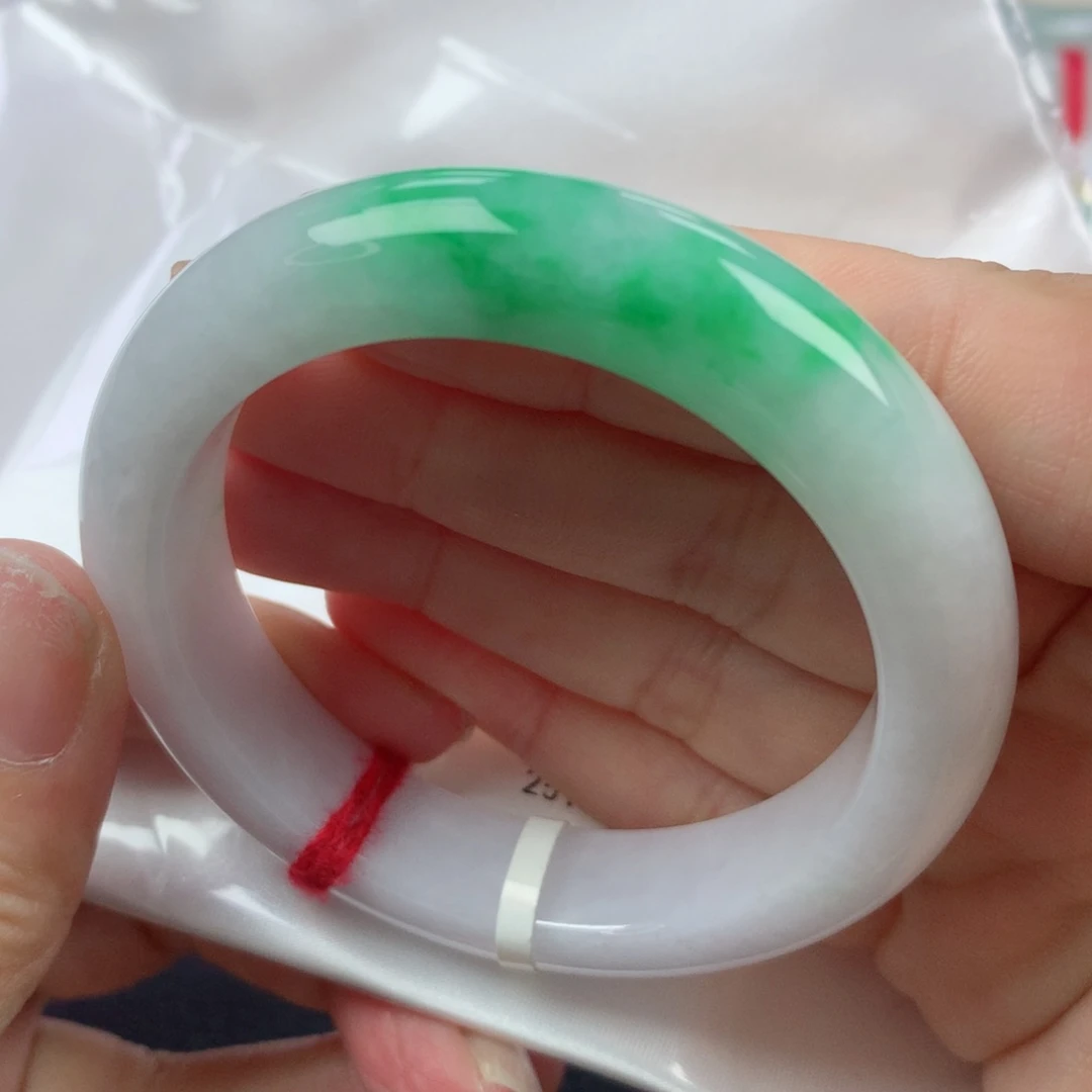 未镶嵌手镯翡翠缅甸天然翡翠52圈